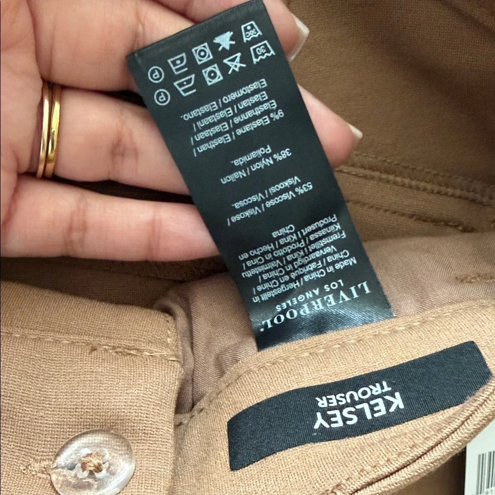 Liverpool Kelsey Trouser in Maple | Sz 4 - Picture 3 of 5